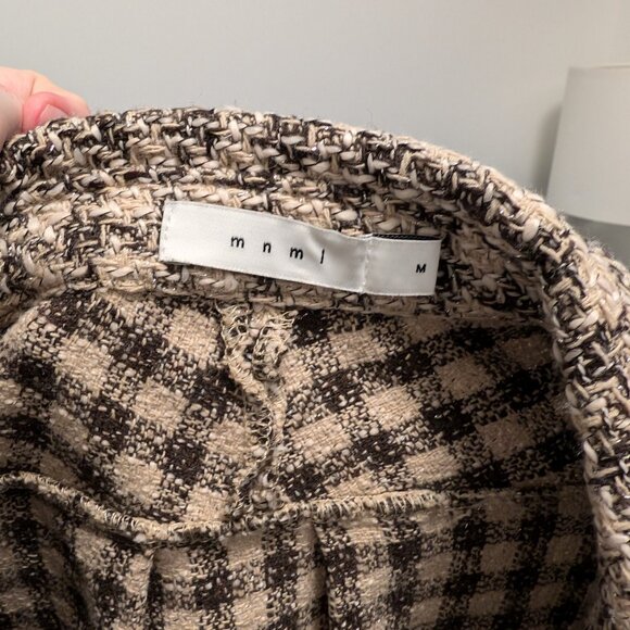 MNML Heavyweight Woven Flannel jacket - size M - Picture 3 of 3